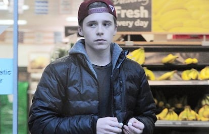 Brooklyn Beckham, en Londres en enero pasado.