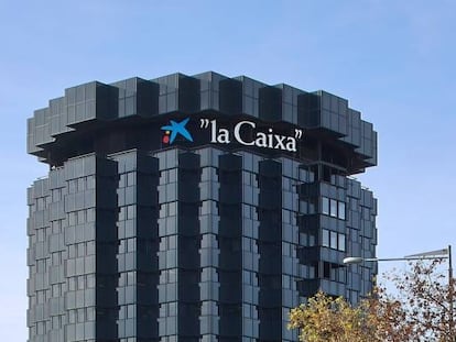 Sede de CaixaBank, en Barcelona.