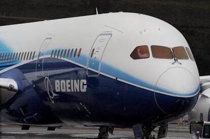 Un avión comercial de Boeing.