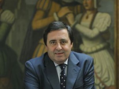 Juan Carlos Matellanes, en la sede de la ABAO.