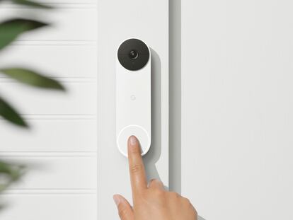 Imagen del Google Nest Doorbell.