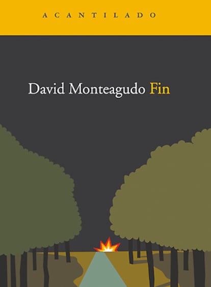 <b>Portada de la novela <i>Fin</i>, de David Monteagudo.</b>