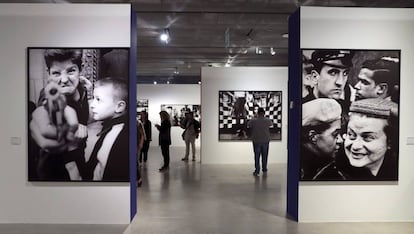 La exposición 'William Klein. Manifiesto' es la primera gran retrospectiva en España del artista.