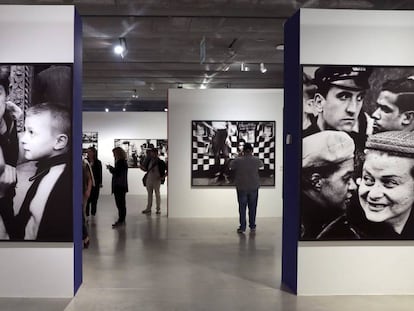 La exposición 'William Klein. Manifiesto' es la primera gran retrospectiva en España del artista.