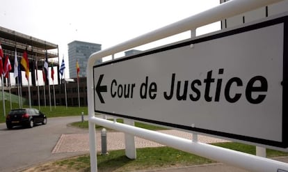 Sede del tribunal de justicia de la Uni&oacute;n Europea en Luxemburgo. 