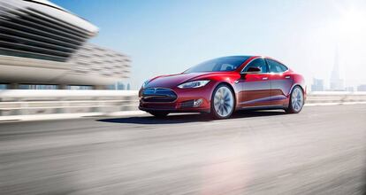 Aspecto del Tesla Model S