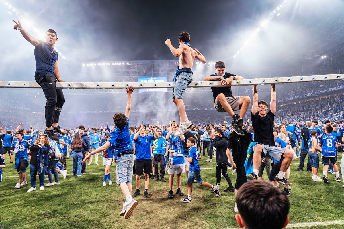 Detenidos siete ultras por incidentes en la previa del Oviedo - Mirandés del final de temporada pasada en Segunda División