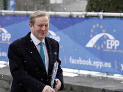 En la imagen, el primer ministro irlandés, Enda Kenny. EFE/Archivo