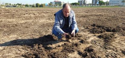 Lluís Parés, miembro del sindicato agrario Unió de Pagesos.