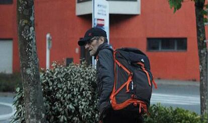 Josu Ternera, momentos antes de su detención en Sallanches, el 16 de mayo