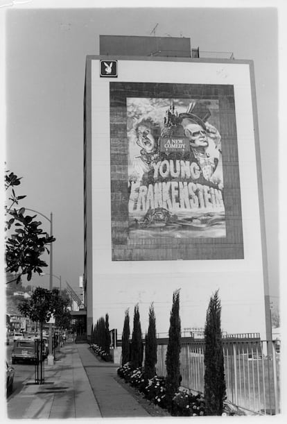 Anuncio publicitario de 'El jovencito Frankenstein' en 1974.