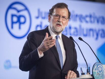 Mariano Rajoy este viernes. 