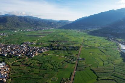 Los alrededores del pueblo de Shaxi.