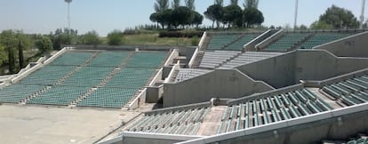 El auditorio 'abandonado' del parque Juan Carlos I.