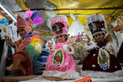 Niños Dios, vestidos de chinelos y Niño Pa. El 31 de enero del 2025.