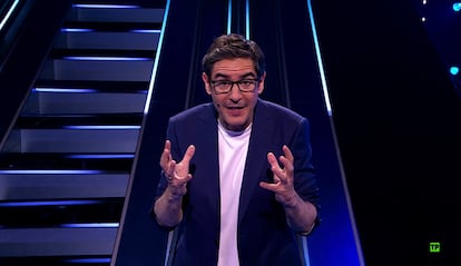 Juanra Bonet, presenter of 'Game of Balls'.