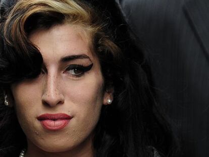 La cantante Amy Winehouse