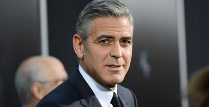 El actor George Clooney.