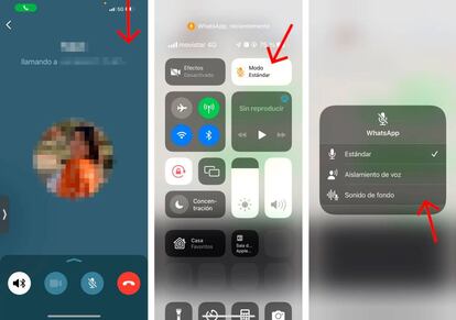 Configura el micrófono de WhatsApp en tu iPhone.