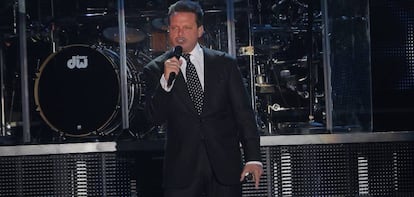 Luis Miguel, en un concierto en México en 2013.