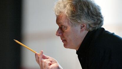 El director y compositor Heiner Goebbels.