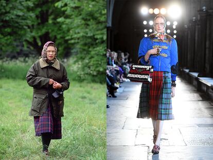 Tras siete décadas de reinado, el legado de Isabel II en materia de estilo consiste (nada más y nada menos) en haber delimitado lo que el mundo entiende por estilo tradicionalmente británico. Por eso cuando Alessandro Michele viajó a Londres para presentar la colección de Gucci crucero 2017, muchas de sus referencias salían de nuevo del armario de la soberana.