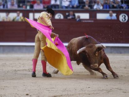 Corrida de toros en Las Ventas, en la pasada edición de la Feria de San Isidro.