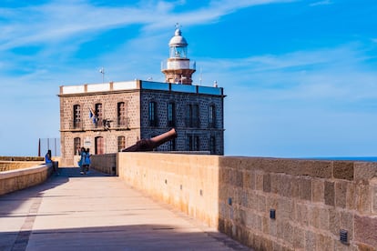 El faro de Melilla, en el centro histórico de la ciudad autónoma.