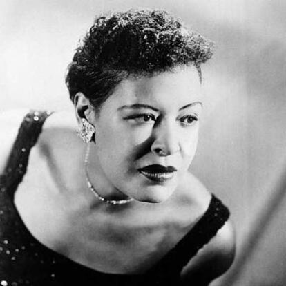 La cantante de jazz Billie Holiday, en 1958.