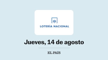 Sorteo Lotería Nacional 14 agosto 2025