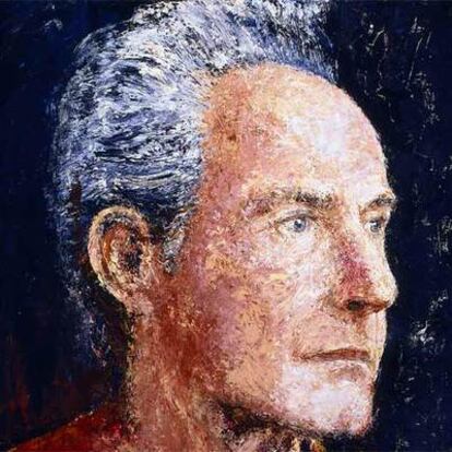 Retrato de Barry Gifford realizado por Michael Cronan.