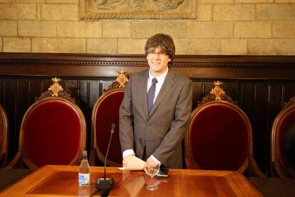 El president de la Generalitat, Carles Puigdemont.