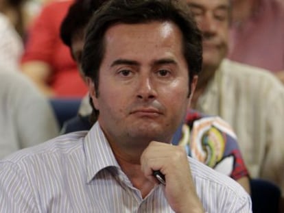 El alcalde popular de El Ejido, Francisco G&oacute;ngora en un acto en 2010.