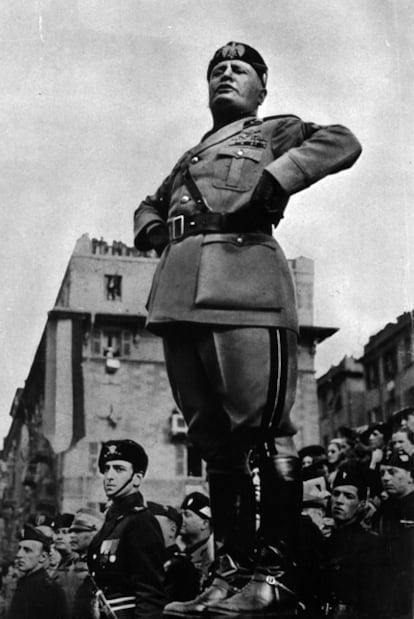 Benito Mussolini, en una imagen de 1938.