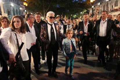 Desfile Cruise collection de Chanel en La Habana