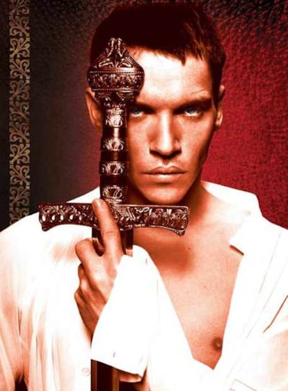 Jonathan Rhys Meyers como Enrique VIII, en <i>Los Tudor.</i>