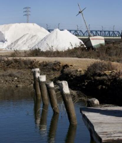 Salinas de San Vicente en San Fernando, C&aacute;diz.