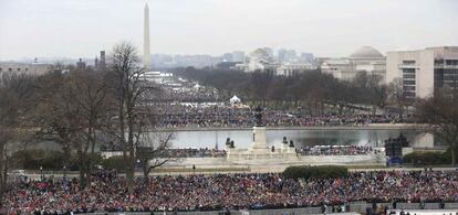 Toma de posesi&oacute;n de Donald Trump, el viernes en Washington (EE UU).