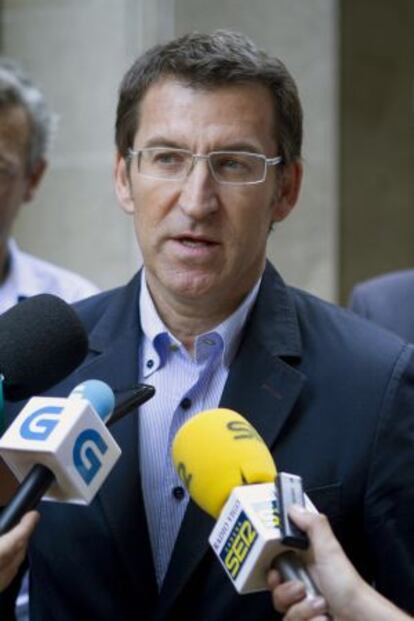 El presidente de la Xunta de Galicia, Alberto Núñez Feijóo.