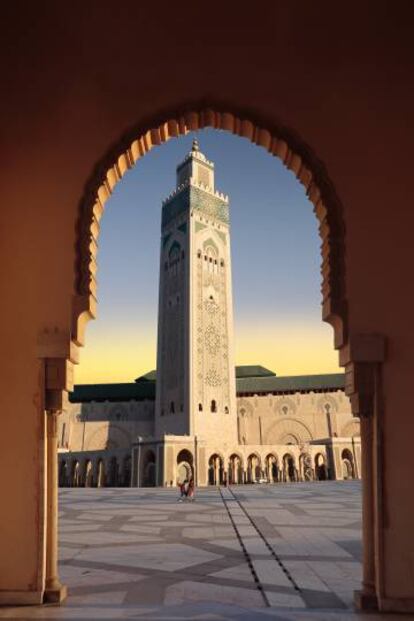 La mezquita Hassan II, en Casablanca.