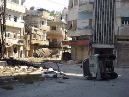 El distrito de Karm Shamsham en Homs, el 13 de julio de 2012.