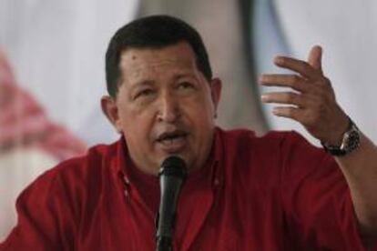 Imagen de archivo del fallecido gobernante venezolano Hugo Chávez. EFE/Archivo