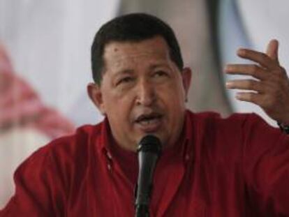 Imagen de archivo del fallecido gobernante venezolano Hugo Chávez. EFE/Archivo