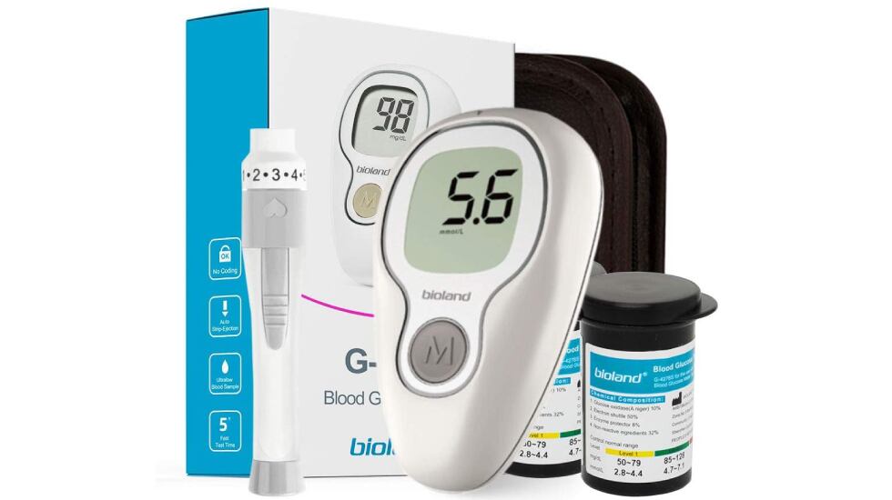 Comparativa sobre medidores de glucosa como este de la firma Youmang.