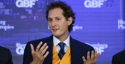 El presidente y CEO de Exor, John Elkann.