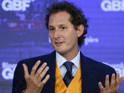 El presidente y CEO de Exor, John Elkann.