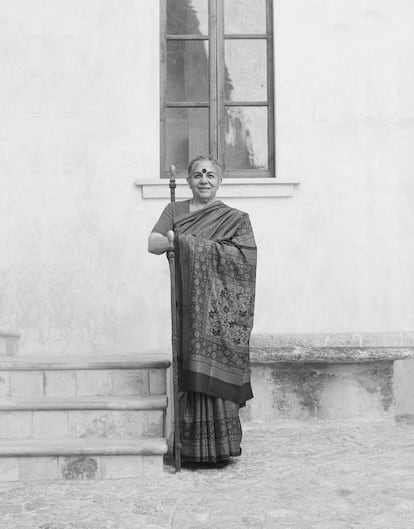 Vandana Shiva, retratada en Mallorca