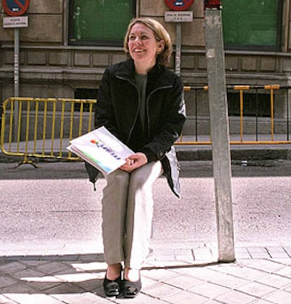 Anne Cohen en Madrid.