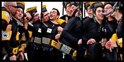 'O homem que sussurrava aos peixes'. Carnaval de Cádiz.