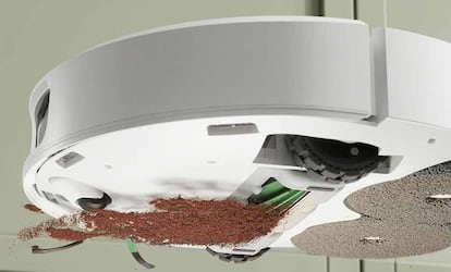 Uso del robot aspirador iRobot Roomba Plus 505 Combo con Base AutoWash